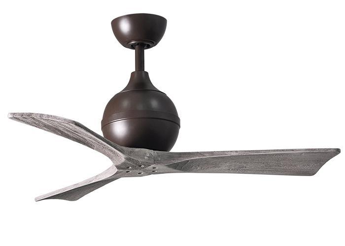 Atlas Irene 3 Ceiling Fan Interior Lighting Matthews Fan Company 42 inches Textured Bronze Barnwood