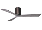 Atlas Irene 3H Ceiling Fan Interior Lighting Matthews Fan Company 42 inches Brushed Bronze Barnwood