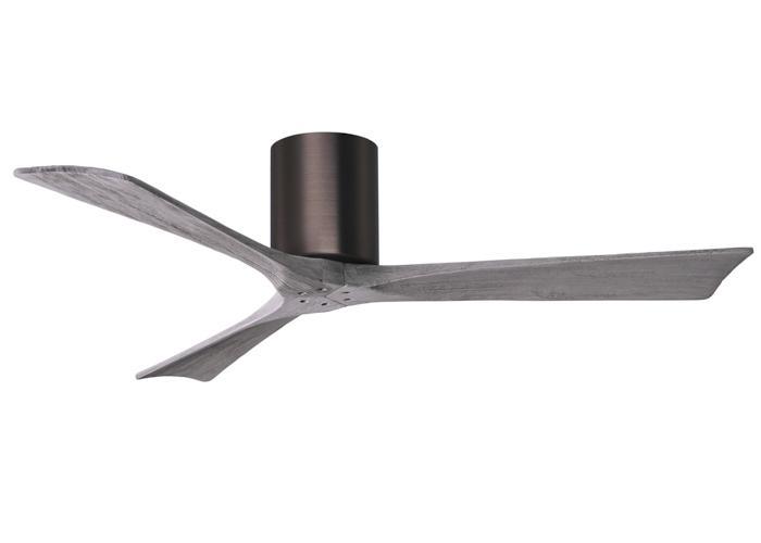 Atlas Irene 3H Ceiling Fan Interior Lighting Matthews Fan Company 42 inches Brushed Bronze Barnwood