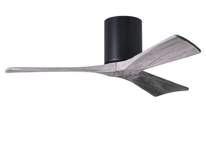 Atlas Irene 3H Ceiling Fan Interior Lighting Matthews Fan Company 42 inches Black Barnwood