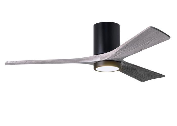 Atlas Irene 3HLK Ceiling Fan Interior Lighting Matthews Fan Company 42 inches Black Barnwood