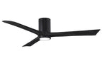 Atlas Irene 3HLK Ceiling Fan Interior Lighting Matthews Fan Company 42 inches Black Black