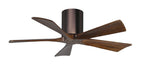 Atlas Irene 5H Ceiling Fan Interior Lighting Matthews Fan Company 42 inches Brushed Bronze Walnut