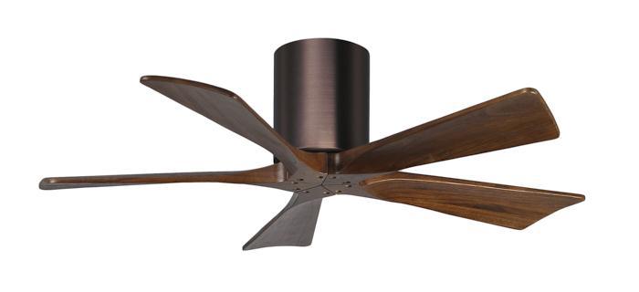 Atlas Irene 5H Ceiling Fan Interior Lighting Matthews Fan Company 42 inches Brushed Bronze Walnut