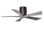 Atlas Irene 5H Ceiling Fan Interior Lighting Matthews Fan Company 42 inches Brushed Bronze Barnwood