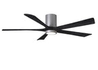 Atlas Irene 5HLK Ceiling Fan Interior Lighting Matthews Fan Company 42 inches Brushed Nickel Black