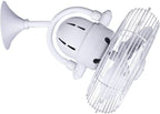 Atlas Kaye Ceiling Fan Interior Lighting Matthews Fan Company Gloss White