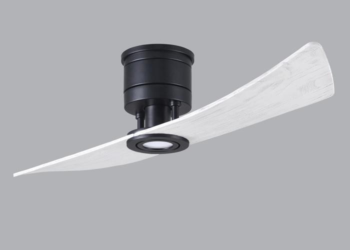 Atlas Lindsay Ceiling Fan Interior Lighting Matthews Fan Company Matte Black Matte White