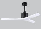 Atlas Mollywood Ceiling Fan Interior Lighting Matthews Fan Company 42 inches Matte Black Matte White