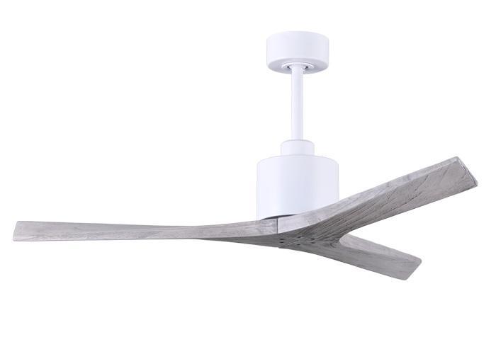 Atlas Mollywood Ceiling Fan Interior Lighting Matthews Fan Company 42 inches Matte White Barnwood