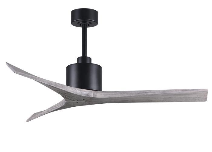 Atlas Mollywood Ceiling Fan Interior Lighting Matthews Fan Company 42 inches Matte Black Barnwood