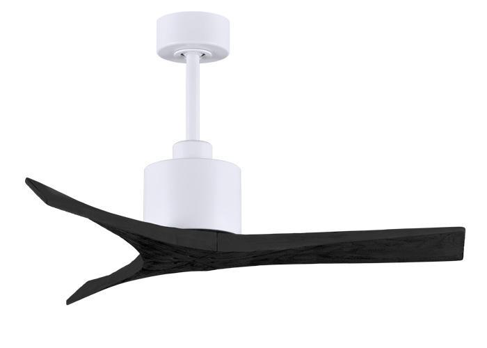 Atlas Mollywood Ceiling Fan Interior Lighting Matthews Fan Company 42 inches Matte White Matte Black