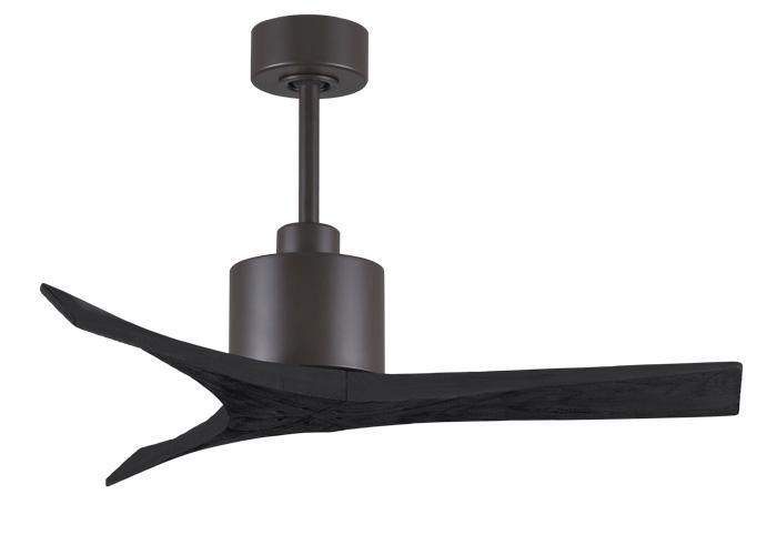 Atlas Mollywood Ceiling Fan Interior Lighting Matthews Fan Company 42 inches Textured Bronze Matte Black