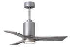 Atlas-Patricia 3 Ceiling Fan Interior Lighting Matthews Fan Company