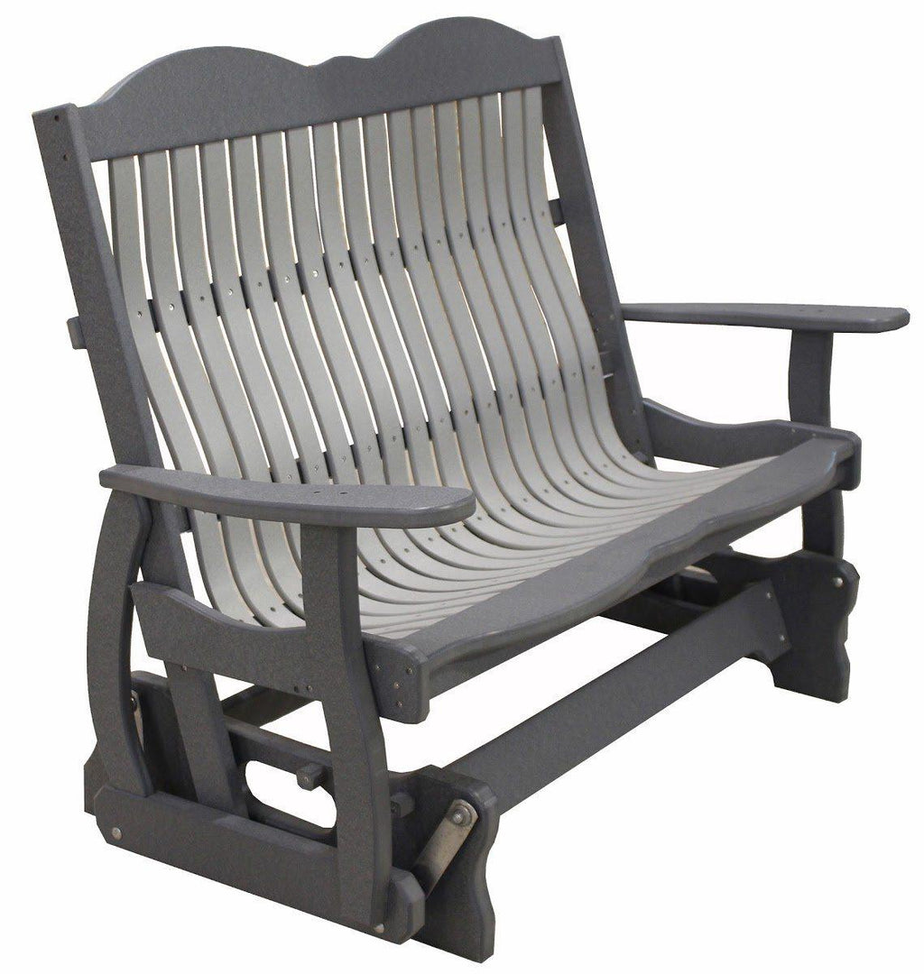 Cottage Glider Bench Outdoor Furniture Meadowview