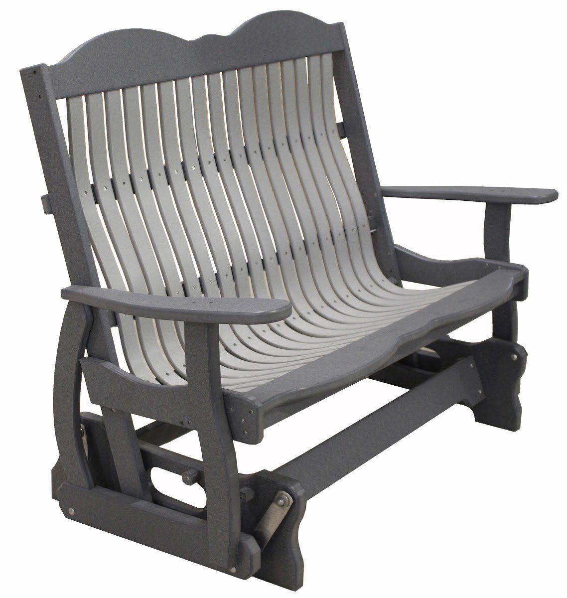 Cottage Glider Bench Outdoor Furniture Meadowview