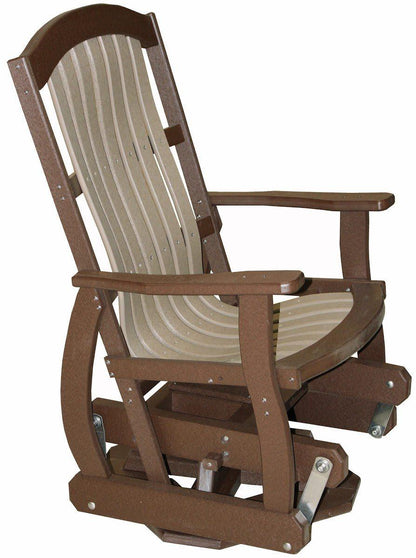Cottage Swivel Glider Outdoor Furniture Meadowview 