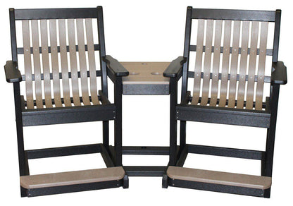 Lowback 3 in 1 Settee Balcony High Outdoor Furniture Meadowview 