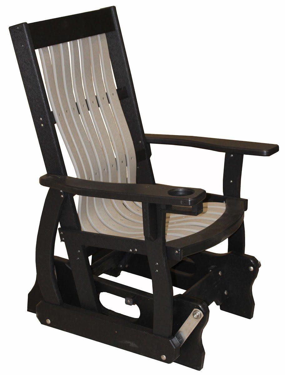 Mission Style Glider Outdoor Furniture Meadowview