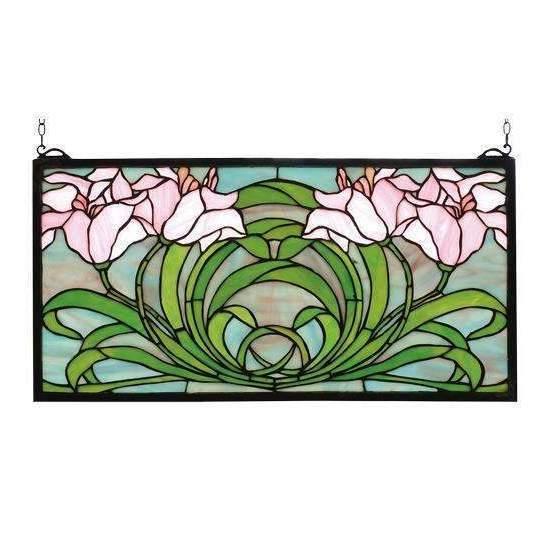 Calla Lily Window Decor Meyda 
