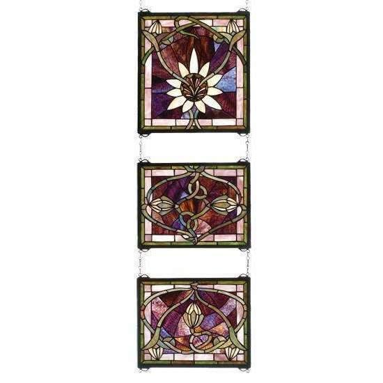 Solstice 3 Piece Window Decor Meyda 