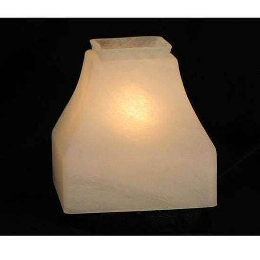 Bungalow Alabaster Glass Shade Interior Lighting Meyda 