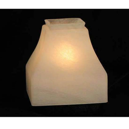 Bungalow Alabaster Glass Shade Interior Lighting Meyda