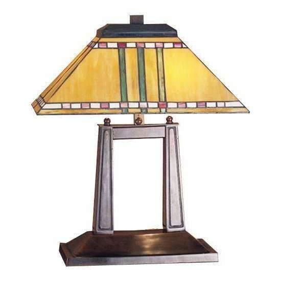 Prairie Oblong Desk Lamp Lamps Meyda 