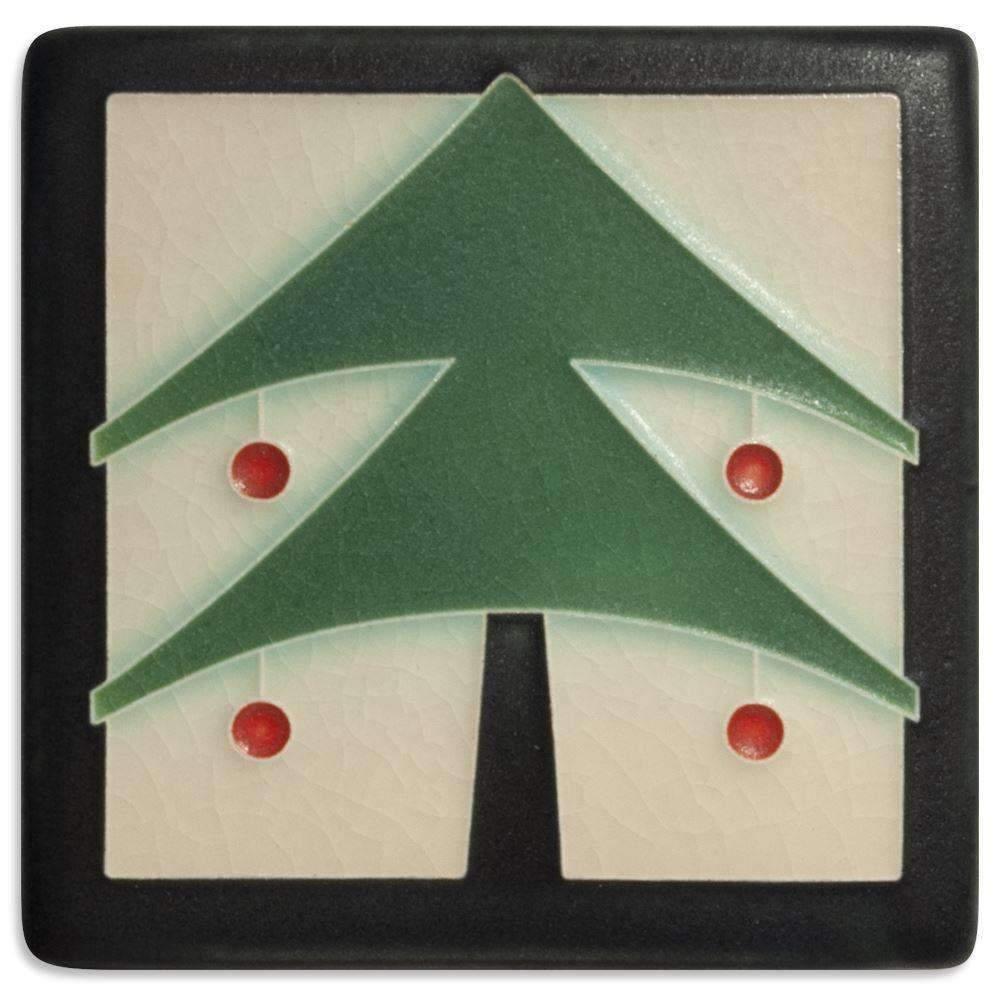 4x4 Christmas Tree-Peppermint Gifts Motawi 