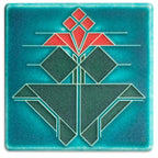 Avery Tulip Turquoise - 4x4 Gifts Motawi 