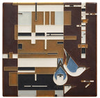 Birch Bark and Birds Tile Gifts Motawi 