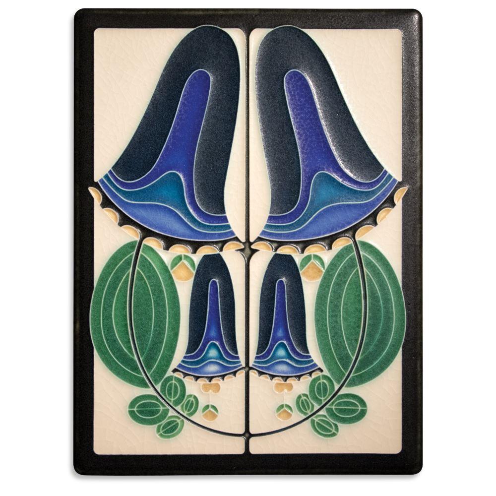 Blooming Bell Cream Tile - 6x8 Gifts Motawi 