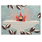Brrrrdbath Tile - 6x8 Gifts Motawi 