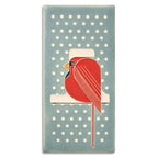 Cool Cardinal Tile - 4x8 Gifts Motawi 