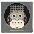 Family Owlbum Grey Tile - 6x6 Gifts Motawi 