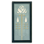 Long Stem 4x8 Tile - Grey Blue Gifts Motawi 