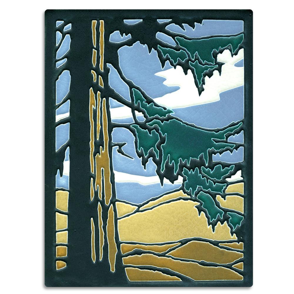 Redwood Yoshiko Tile - 6x8 Gifts Motawi 