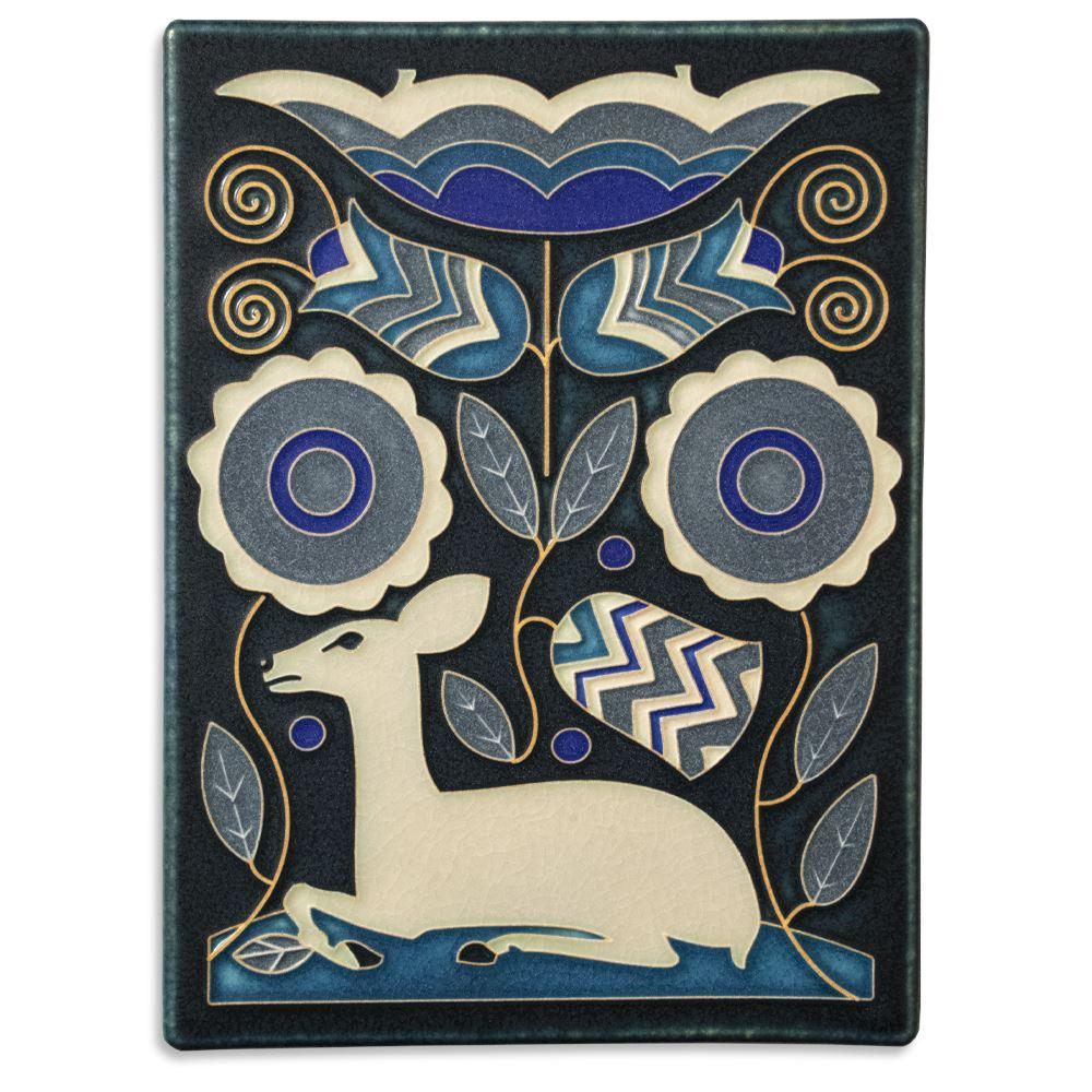 Vienna Woods Tile - 6x8 (Cadet) Gifts Motawi 