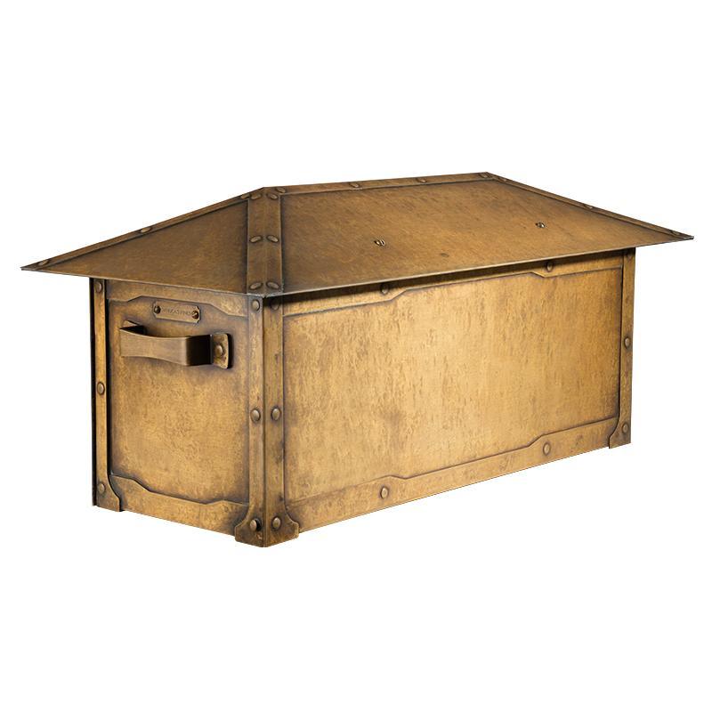 Angular Post Mount Mailbox Exterior Decor Old California 