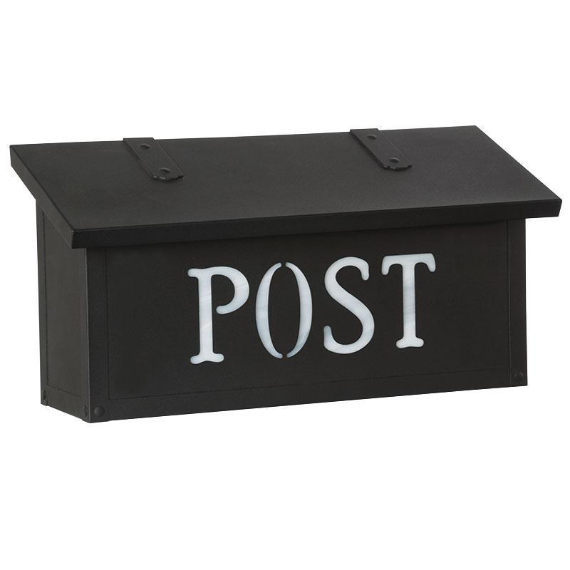 Classic Horizontal Mailbox - POST Exterior Decor Old California 