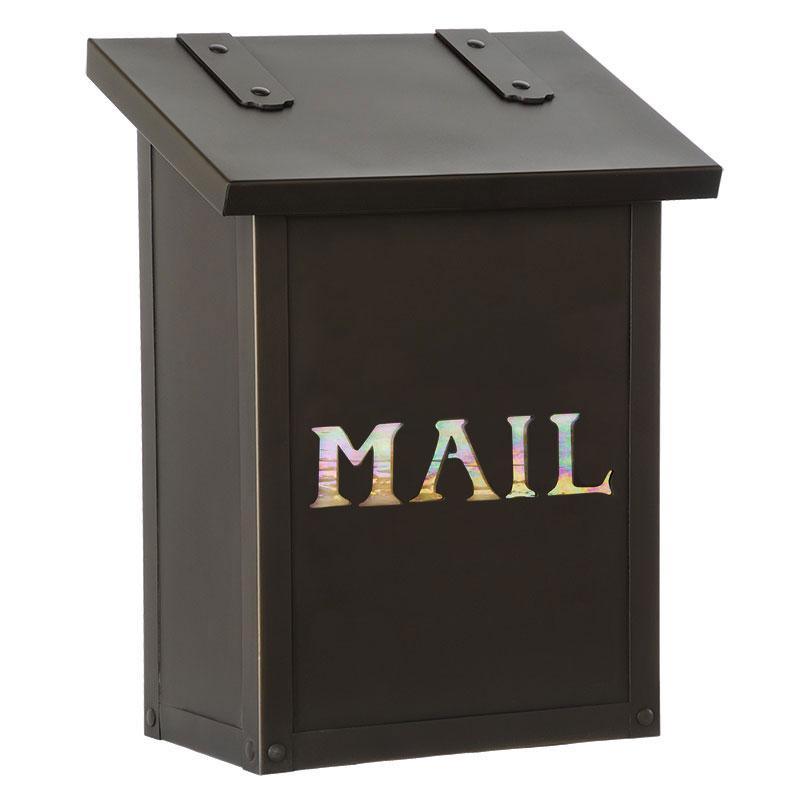 Classic Vertical Mailbox - MAIL Exterior Decor Old California 