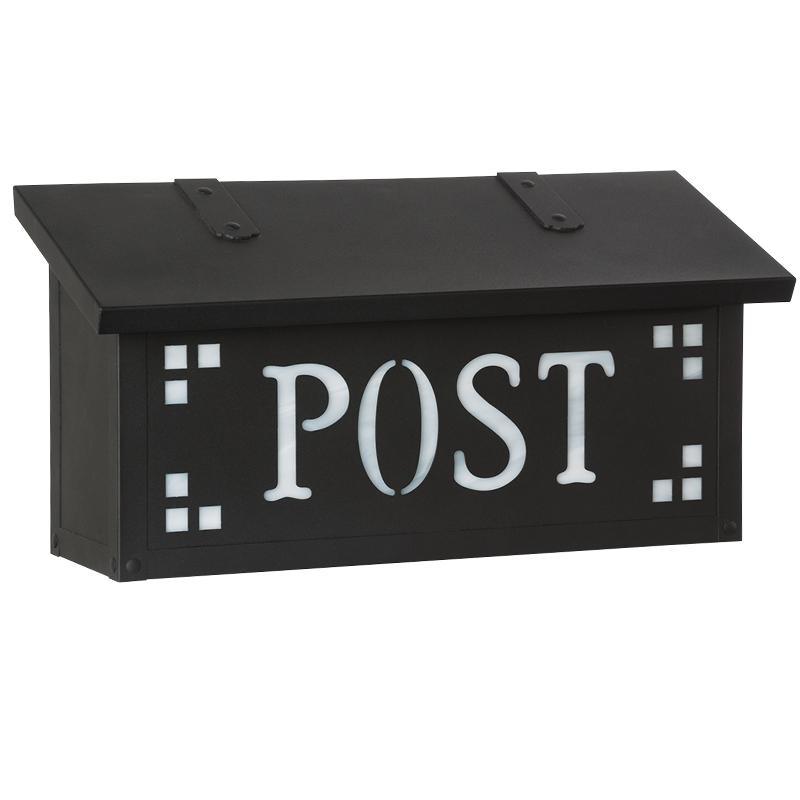 Pasadena Horizontal Mailbox - POST Exterior Decor Old California 