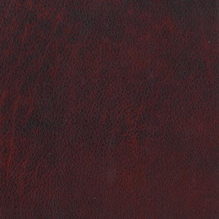 Leather Sample-Legends Claret Wax Pull Up Leather Samples Omnia