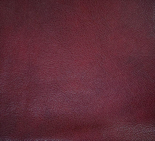 Leather Sample-Valentino Burgundy Grade 3 Samples Omnia 