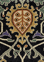 Black Tree Rug Persian Carpet