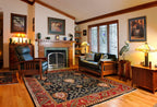 Black Tree Rug Persian Carpet