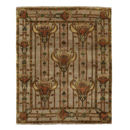 Field Lilies Rug Persian Carpet 2x3 