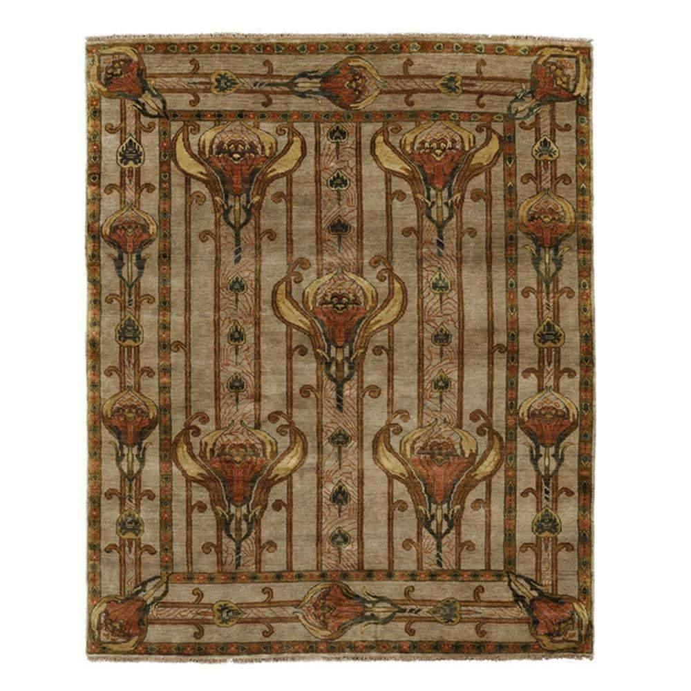 Field Lilies Rug Persian Carpet 2x3
