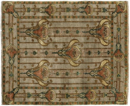 Field Lilies Rug Persian Carpet 
