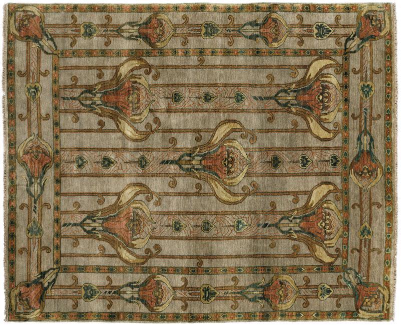 Field Lilies Rug Persian Carpet